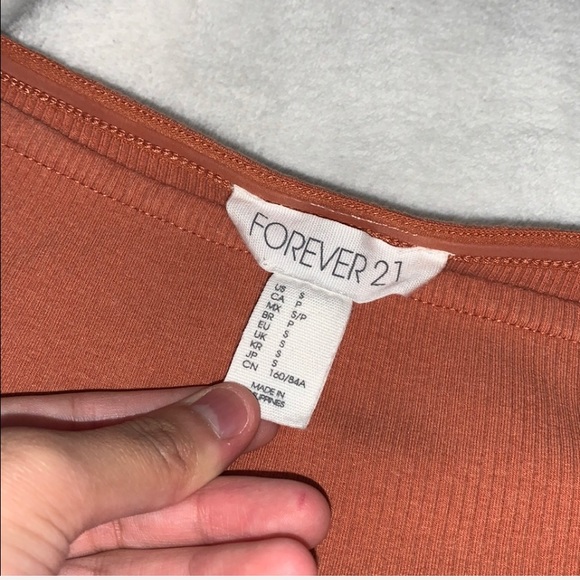 Coral 3/4 Sleeve Ribbed Off Shoulder Bodycon Dress - Picture 9 of 10